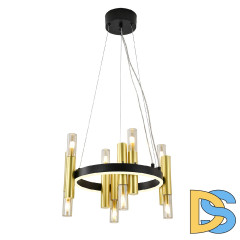 Подвесная люстра Indigo Fiamma 13027/8P Black V000106L