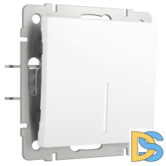 Выключатель одноклавишный проходной с подсветкой Werkel 4690389191817 W1112161 a062400