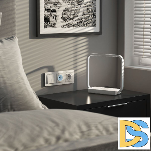 Выключатель одноклавишный проходной с подсветкой Werkel 4690389191817 W1112161 a062400