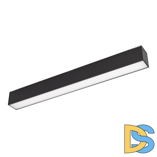 Трековый магнитный светильник Arlight MAG-FLAT-45-L405-12W Day4000 (BK, 100 deg, 24V, DALI) 046579