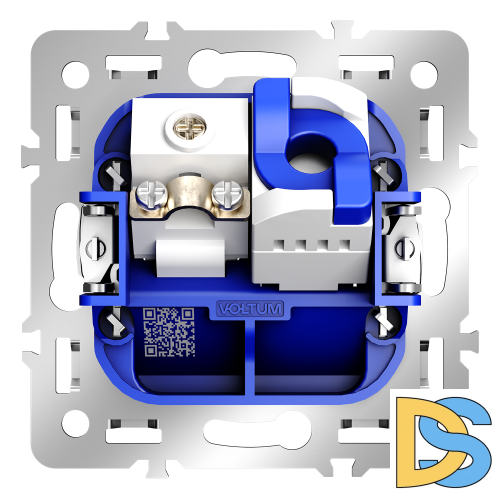 Механизм розетки TV+RJ45 кат. 6, S70
