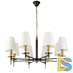 Подвесная люстра Arte Lamp Riccardo A4075LM-8BK