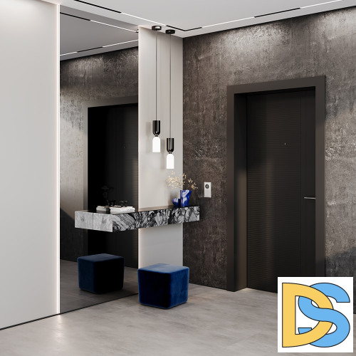 Терморегулятор электронный VOLTUM S70 с индикацией и датчиком, для теплого пола, (белый глянцевый)