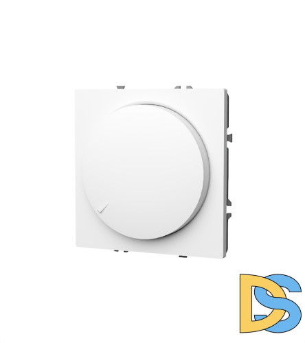 Терморегулятор электронный VOLTUM S70 с индикацией и датчиком, для теплого пола, (белый глянцевый)