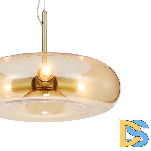 Подвесной светильник Indigo Leggero 11062/3P Amber V000540