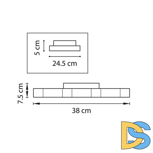 Потолочный светодиодный светильник Lightstar Favo 750071