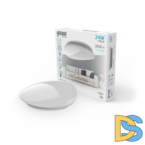 Настенно-потолочный светильник Gauss Space Stone 995438224