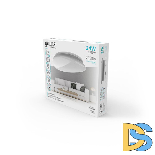 Настенно-потолочный светильник Gauss Space Stone 995438224