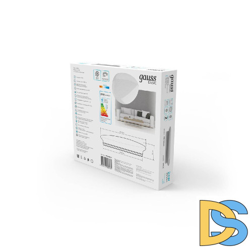 Настенно-потолочный светильник Gauss Space Stone 995438224