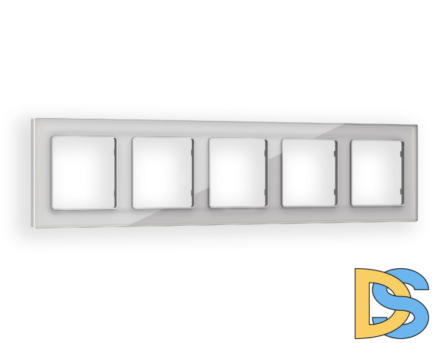 Рамка пятиместная Ambrella Volt Platos AF330405