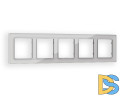 Рамка пятиместная Ambrella Volt Platos AF330405