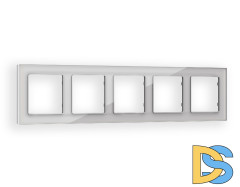 Рамка пятиместная Ambrella Volt Platos AF330405