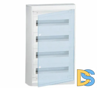 Щит настенного монтажа Nedbox Legrand (Легранд) 48 модулей прозрачная дверь с клеммным блоком 601249