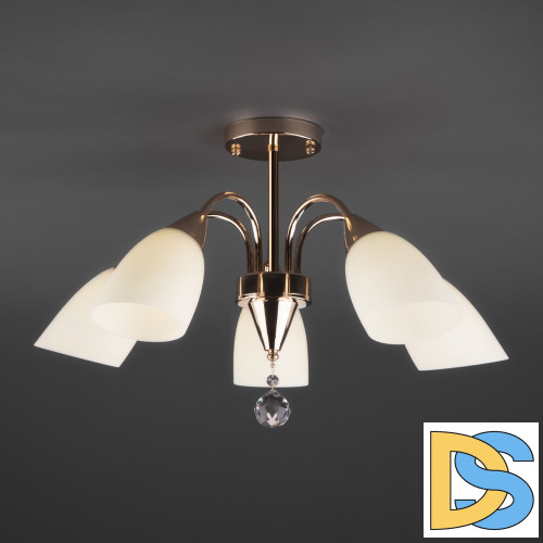 Потолочная люстра Eurosvet Ellene 30149/5 золото