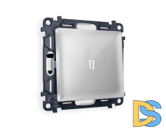 Комплект механизма 1-кл выключателя с подсветкой Ambrella Volt Alfa MA402015