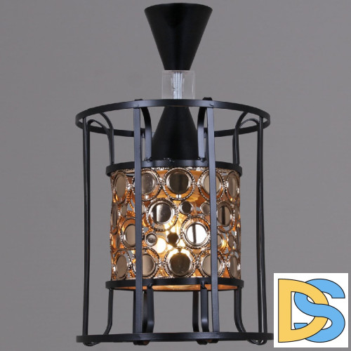 Подвесной светильник Reluce 05402-0.9-01 BK+GD