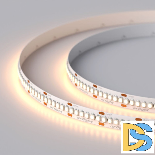 Светодиодная лента Arlight RT-A240-10mm 24V Warm2700 (19.2W/m, IP20, 3528, 5m) 017428(1)