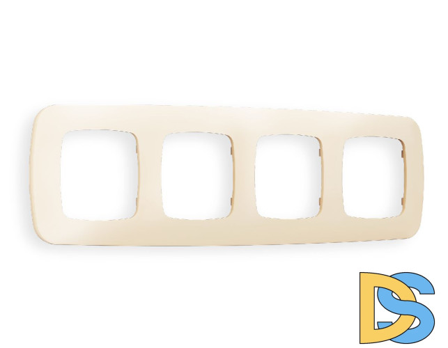 Рамка четырехместная Ambrella Volt Ecta OF140334