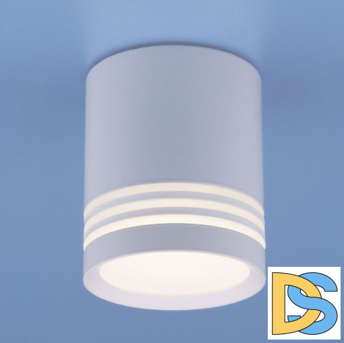 Потолочный светодиодный светильник Elektrostandard DLR032 6W 4200K 3200 белый 4690389127878