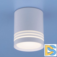 Потолочный светодиодный светильник Elektrostandard DLR032 6W 4200K 3200 белый 4690389127878