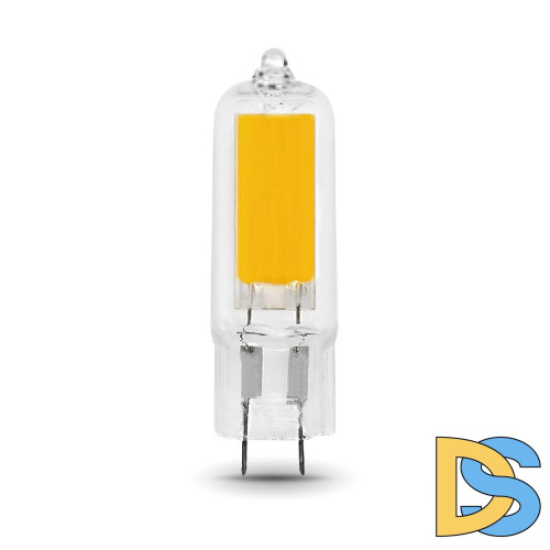 Лампа светодиодная Gauss G4 4.5W 4100K прозрачная 107807204
