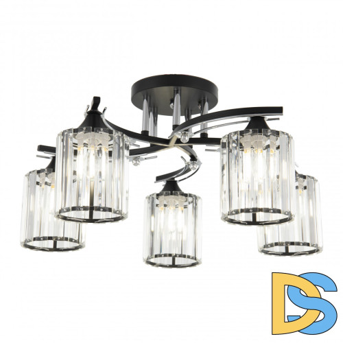 Потолочная люстра Arte Milano Amalfi 327103/5 BK+CR