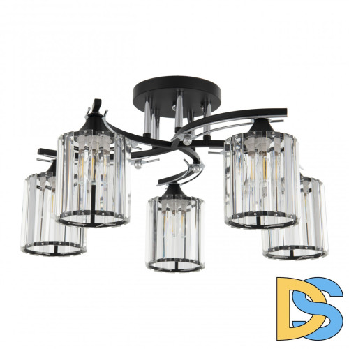 Потолочная люстра Arte Milano Amalfi 327103/5 BK+CR
