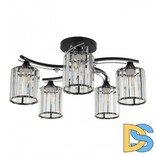Потолочная люстра Arte Milano Amalfi 327103/5 BK+CR