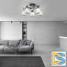 Потолочная люстра Arte Milano Amalfi 327103/5 BK+CR