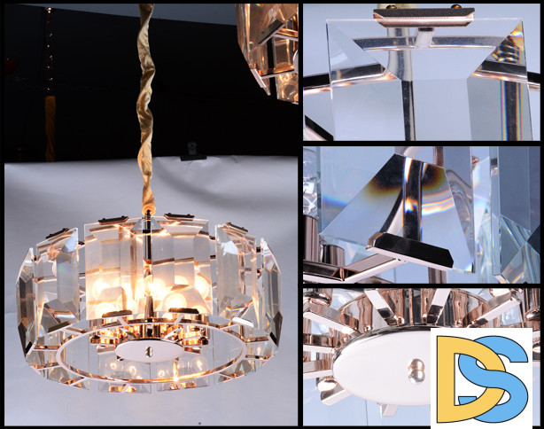 Подвесная люстра Delight Collection Harlow Crystal BRCH9030-12 gold