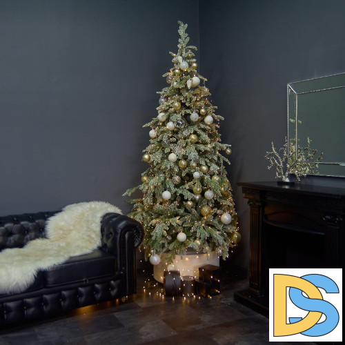 Гирлянда Роса Uniel ULD-S10000-1000/DGA WARM WHITE IP20 DEW UL-00012089