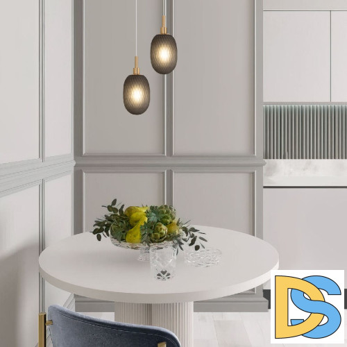 Подвесной светильник Eurosvet Pineapple 50266/1 дымчатый a066524