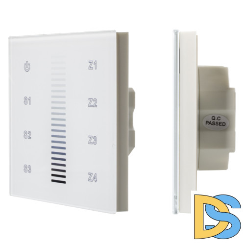 Сенсорная панель Arlight DALI-901-11-ADDR-3SC-DIM-DT6-IN White BUS 037190