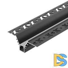 Алюминиевый профиль Arlight COMFORT10-V-FANTOM-2000 BLACK 052541