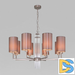 Подвесная люстра Eurosvet Soffio 60134/8 никель