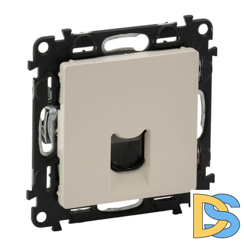 Информационная розетка RJ45 Legrand Valena Life 5 кат UTP слоновая кость 753540