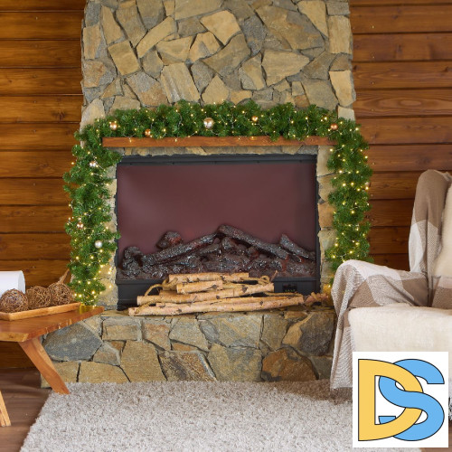 Гирлянда Роса Uniel ULD-S1000-250/DTA WARM WHITE IP20 DEWDROP UL-00012124