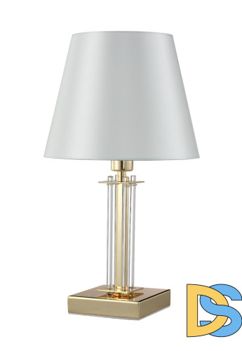 Настольная лампа Crystal Lux Nicolas NICOLAS LG1 GOLD/WHITE