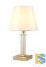 Настольная лампа Crystal Lux Nicolas NICOLAS LG1 GOLD/WHITE
