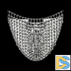 Настенный светильник Bohemia Ivele Crystal 77081B/34 Ni