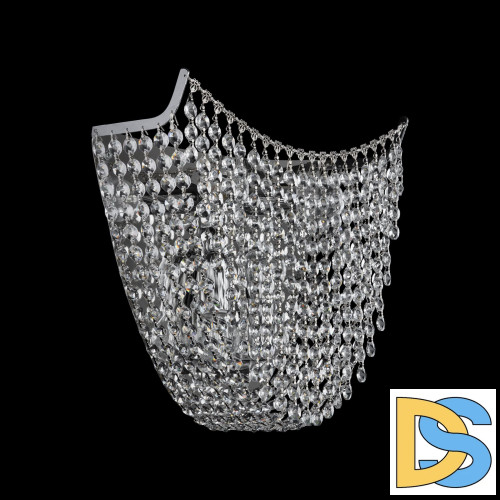 Настенный светильник Bohemia Ivele Crystal 77081B/34 Ni