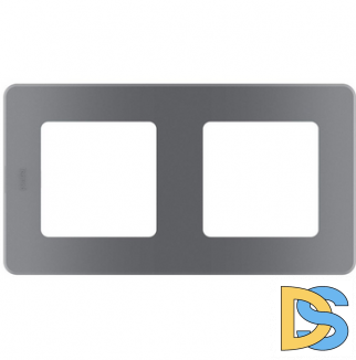 Рамка 2-я Legrand Inspiria Дымчатый 673947