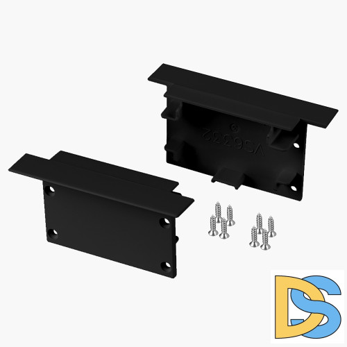 Алюминиевый профиль Arlight с экраном SL-LINIA62-F-2500 BLACK+OPAL 036307