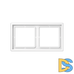 Рамка двухместная Jung LSZ982BFWWM