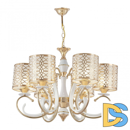 Подвесная люстра Arte Milano Florentia-1237 301237/6 Wh/Gd