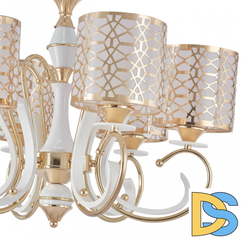Подвесная люстра Arte Milano Florentia-1237 301237/6 Wh/Gd