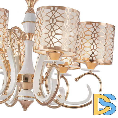 Подвесная люстра Arte Milano Florentia-1237 301237/6 Wh/Gd