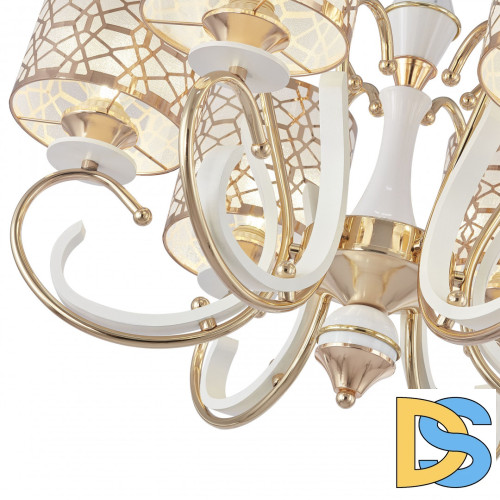 Подвесная люстра Arte Milano Florentia-1237 301237/6 Wh/Gd