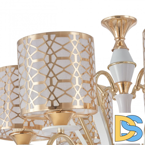 Подвесная люстра Arte Milano Florentia-1237 301237/6 Wh/Gd