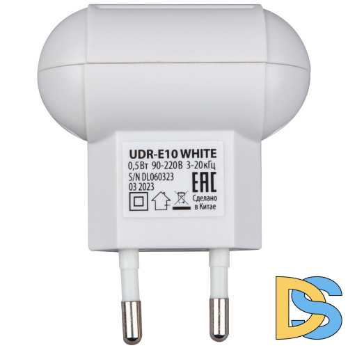 Ультразвуковой отпугиватель насекомых и грызунов (UL-00004561) Uniel UDR-E10 White